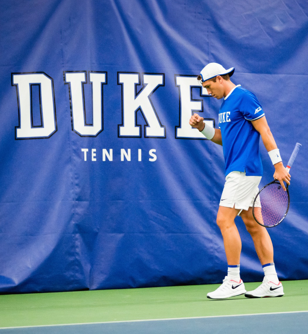 Edu Güell en Duke tenis