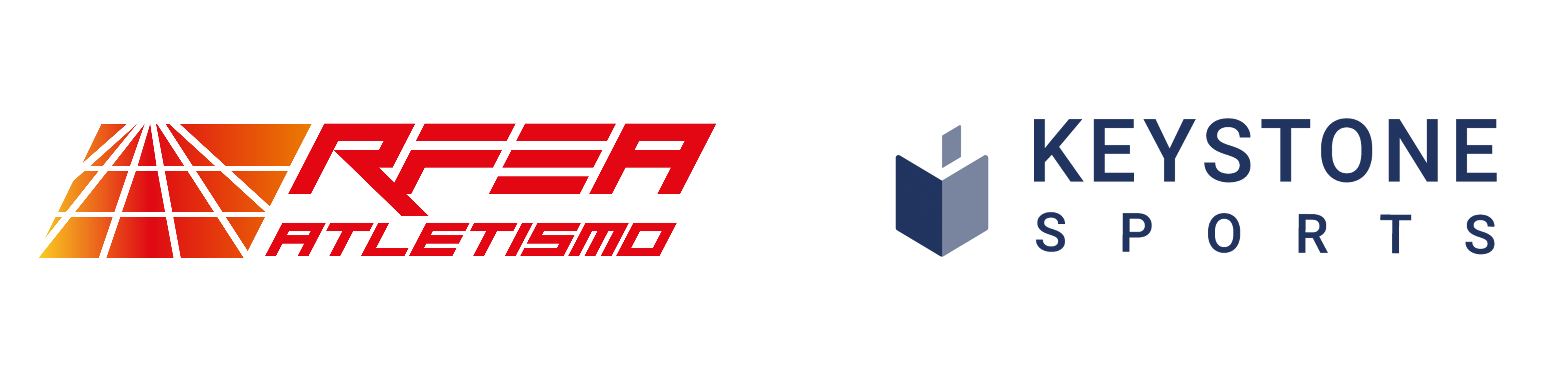 Logo de la RFEA y Keystone Sports